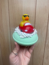 Load image into Gallery viewer, Transportation Rubber Duckie Bubble Bath Bomb.
