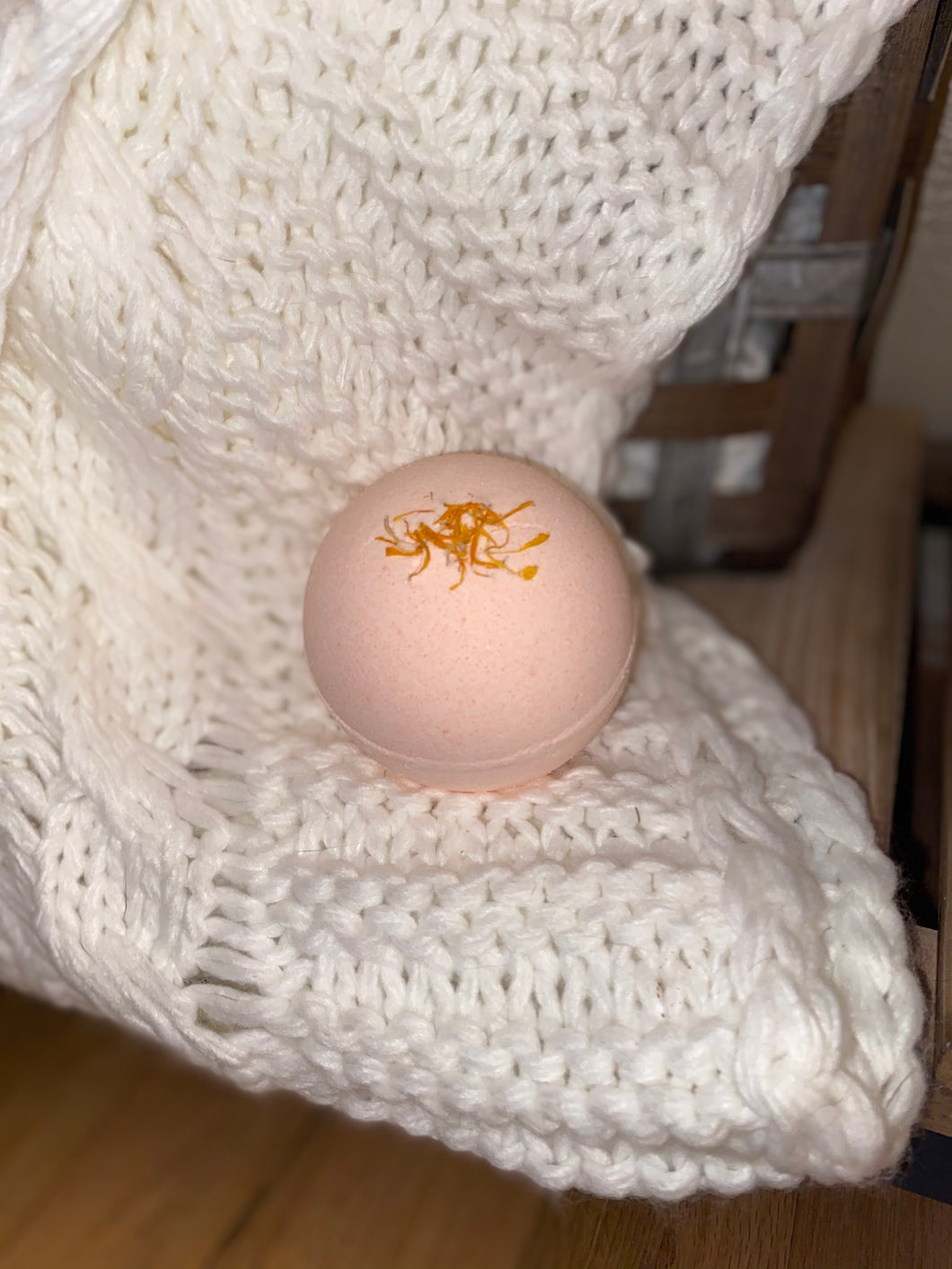 Floral Bath Bomb.